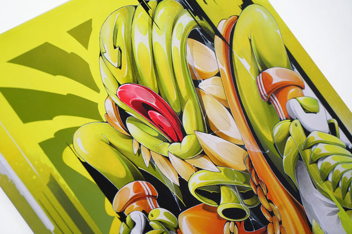 Hoops Hustle - Canvas Painting